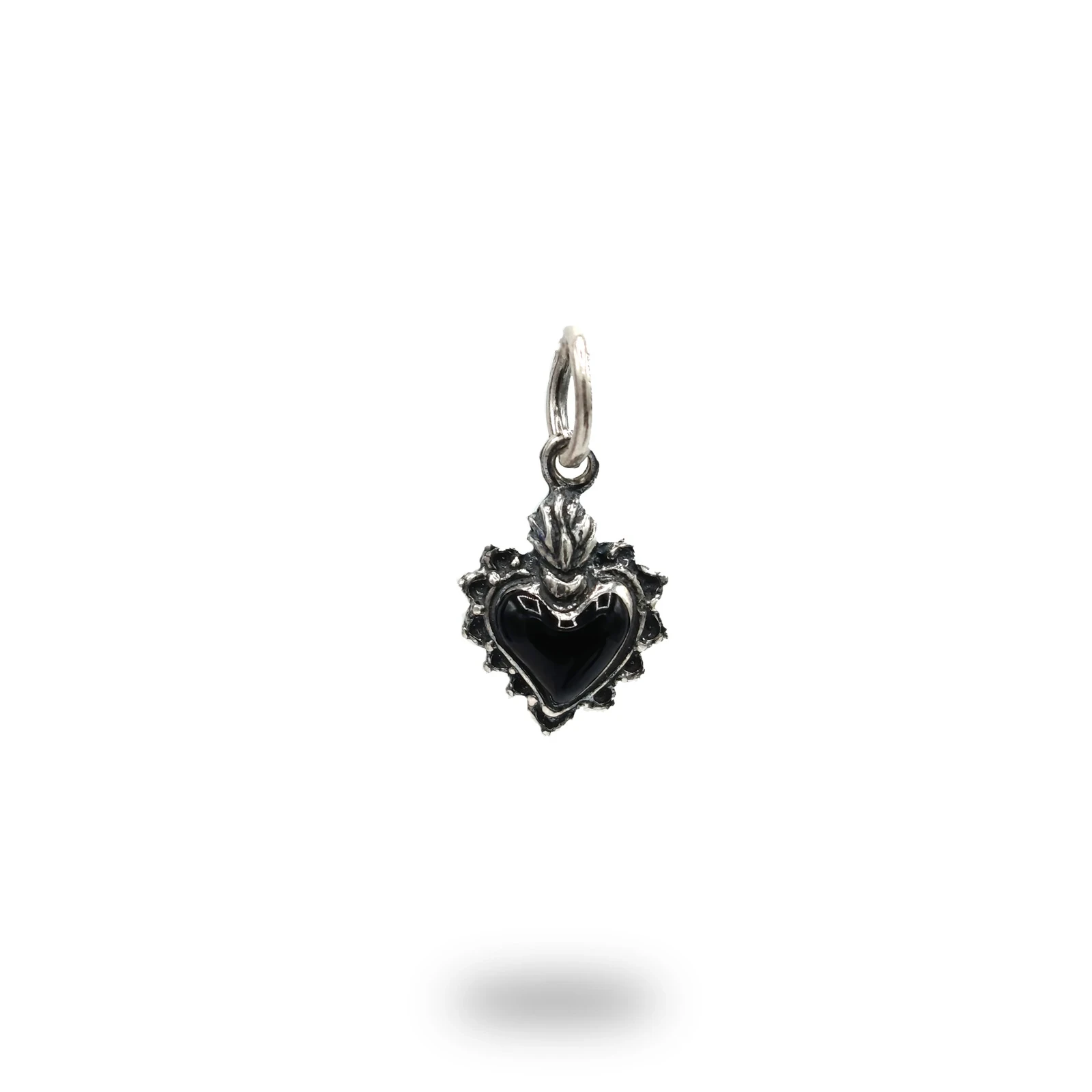 Pendente Ex Voto In Argento 800 Smaltato – Made In Italy