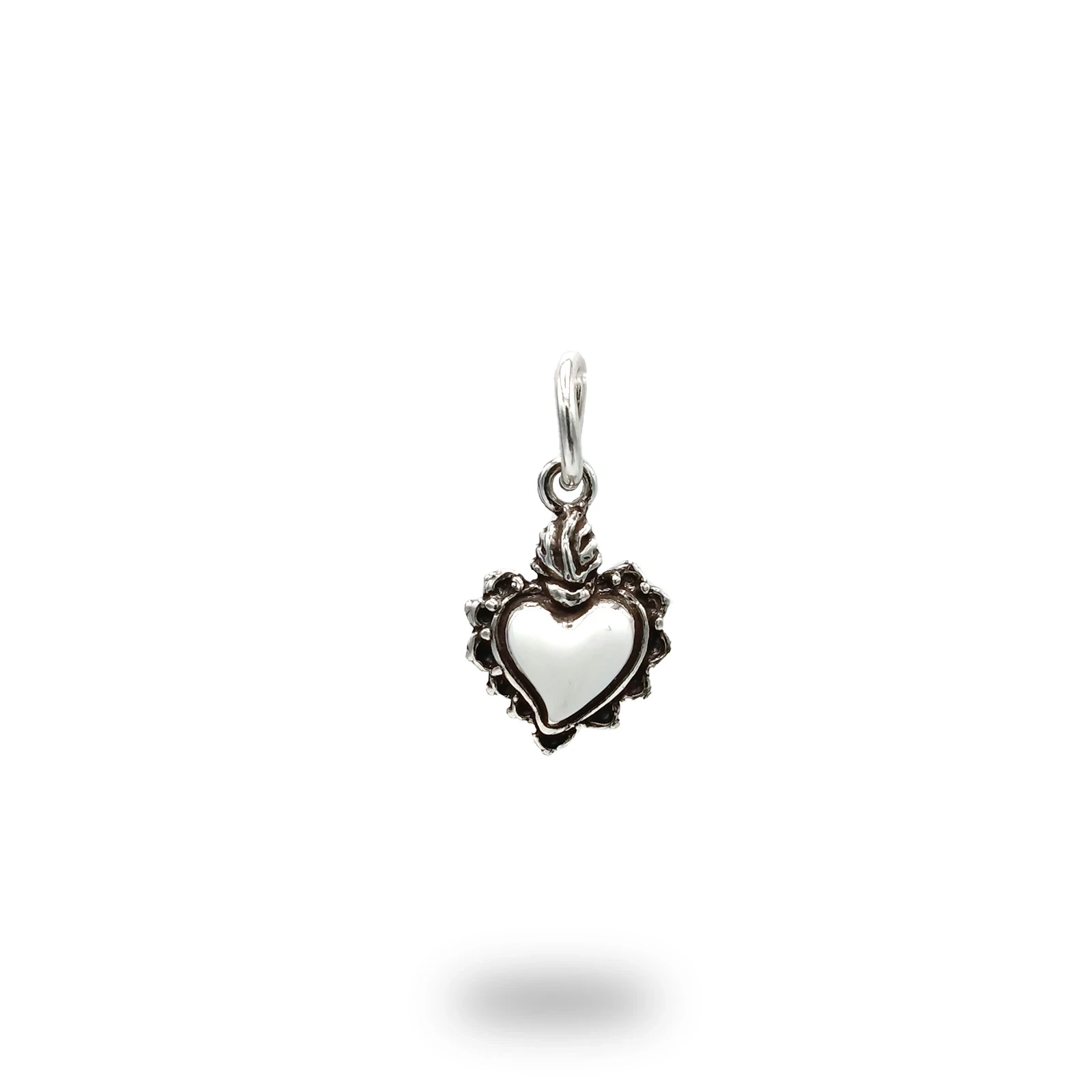 Pendente Ex Voto In Argento 800 Smaltato – Made In Italy