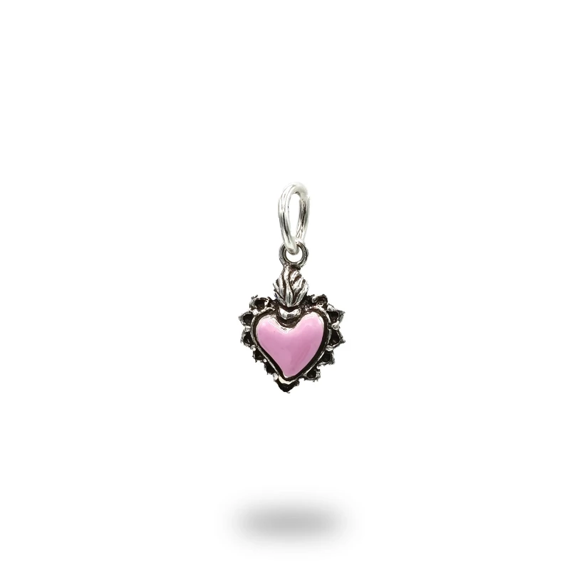 Pendente Ex Voto In Argento 800 Smaltato – Made In Italy