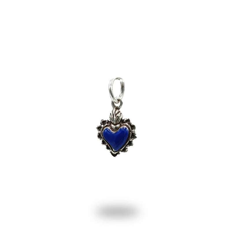 Pendente Ex Voto In Argento 800 Smaltato – Made In Italy