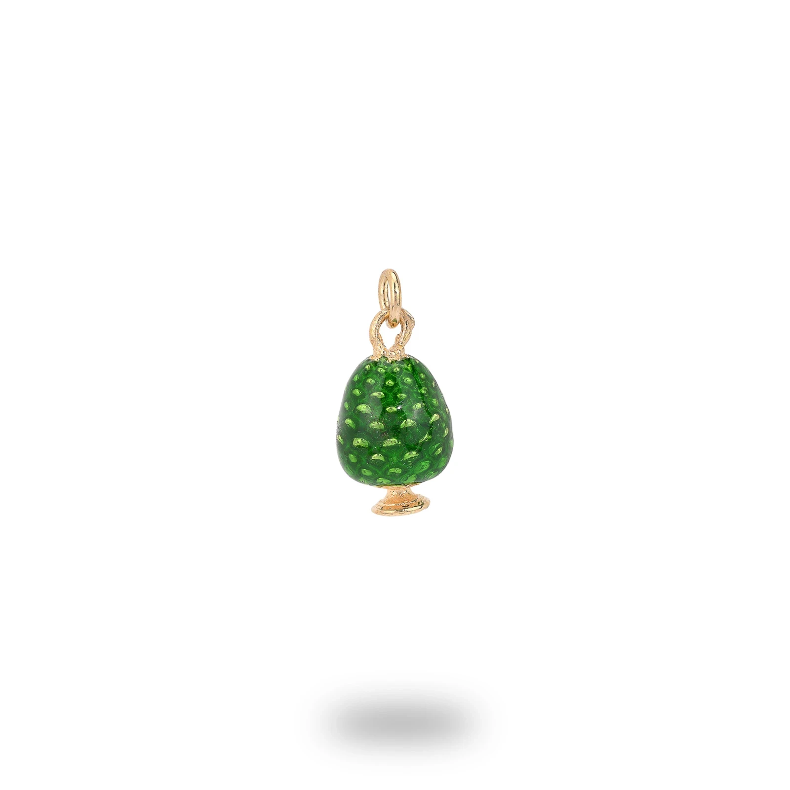 Ciondolo Pigna Siciliana in Argento 925 Placcato Oro – Made in Italy