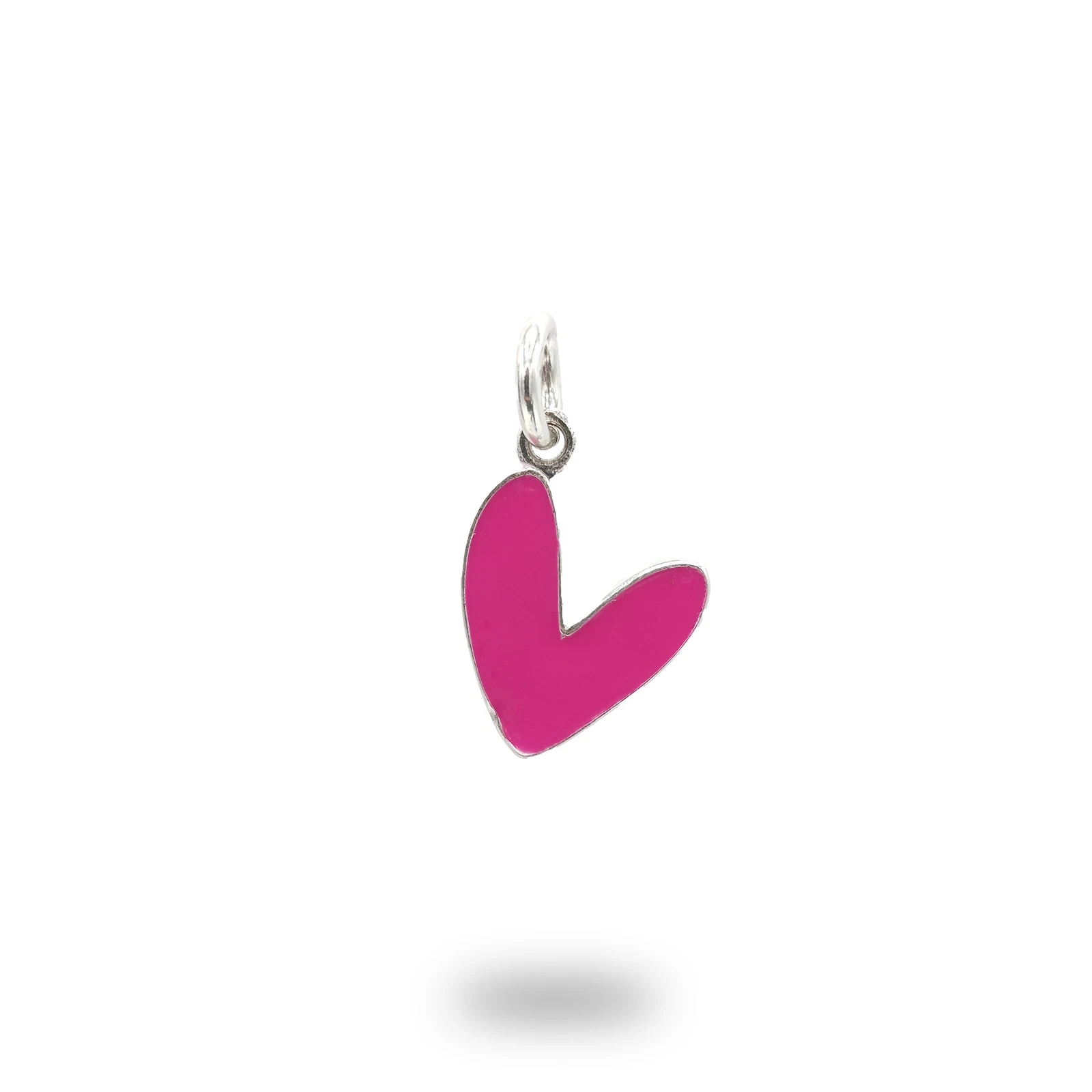Ciondolo Cuore Liberty Argento 925 Smaltato – Artigianato