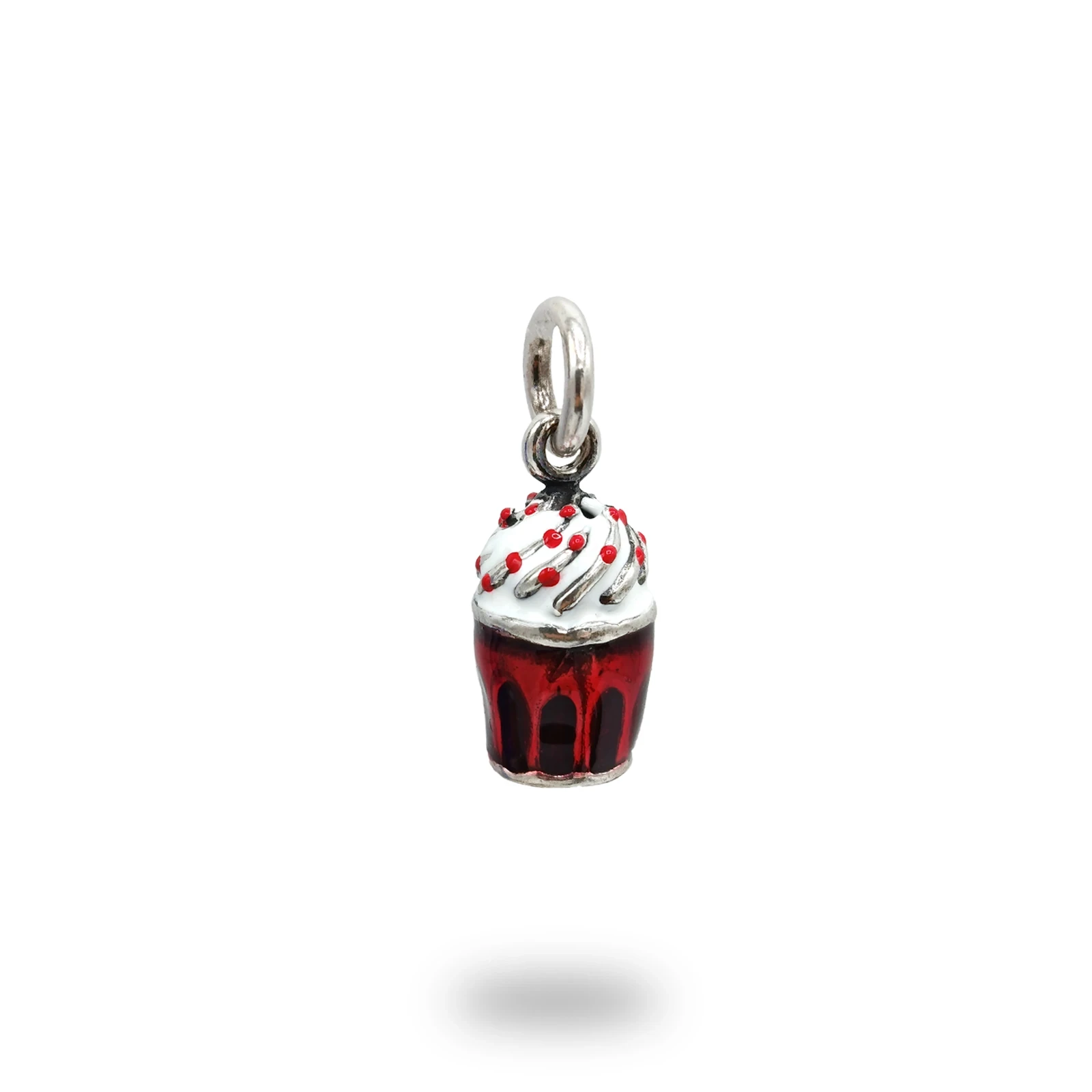 Ciondolo Granita Siciliana in Argento 925 brunito e smaltato – gioiello artigianale italiano