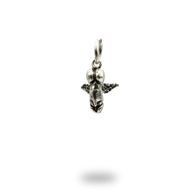 Pendente Fallo Alato in Argento 800 – Simbolo Apotropaico