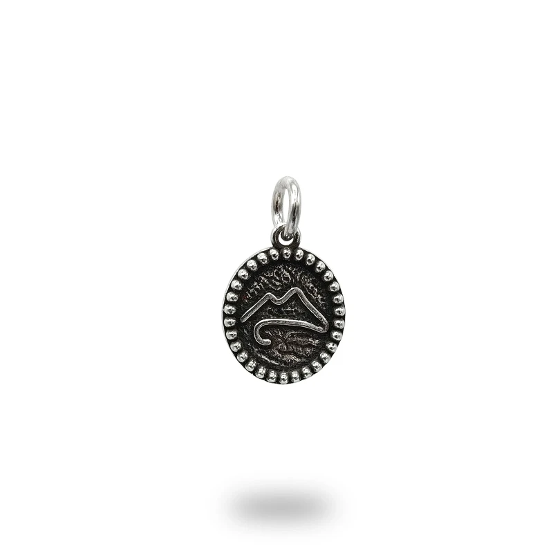 Ciondolo Vesuvio Smalto Argento 925