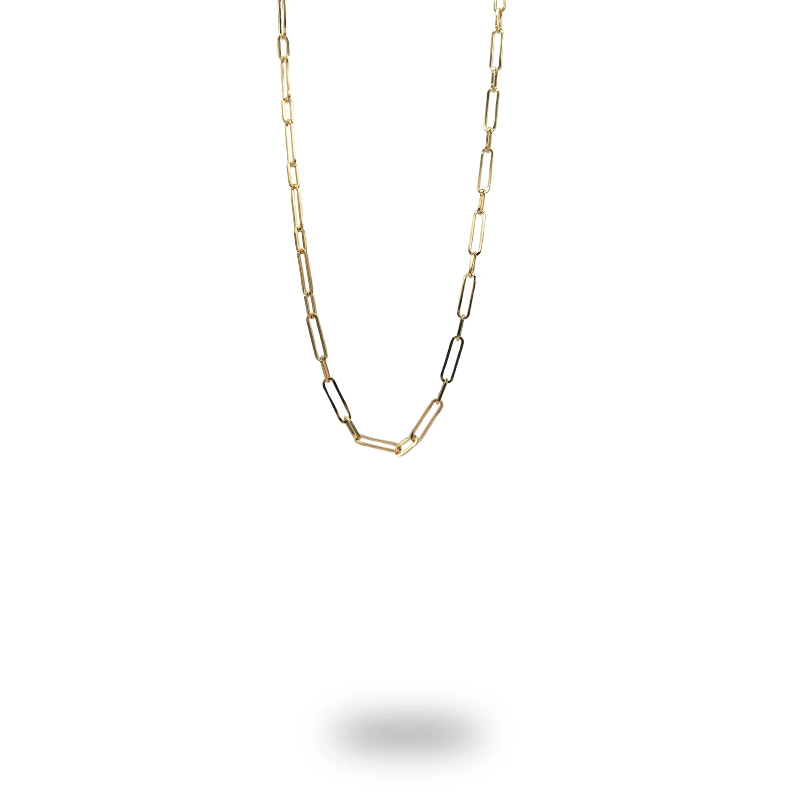 Collana Rettangolo 1+1 in Argento 925 45 cm gioiello artigianale elegante e moderno