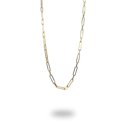 Collana Rettangolo 1+1 Argento 925 60 cm