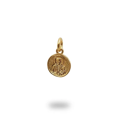 Medaglia San Francesco in Bronzo artigianale Made in Italy