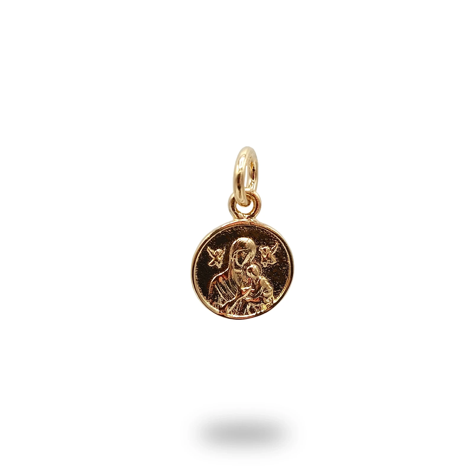Medaglia Madonna del Perpetuo Soccorso in Bronzo artigianale Made in Italy