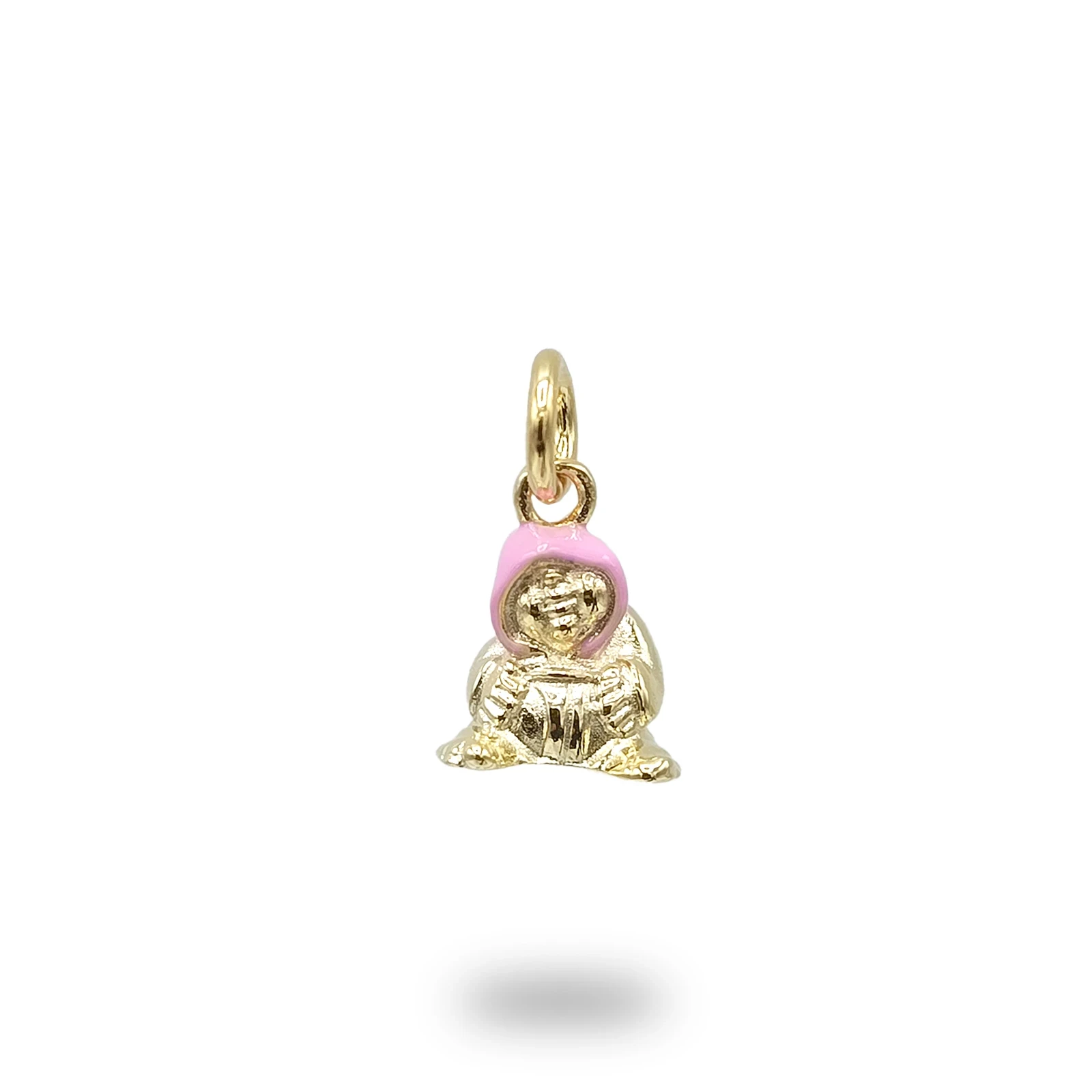 Ciondolo Monacello Napoletano Argento 925 con Smalto