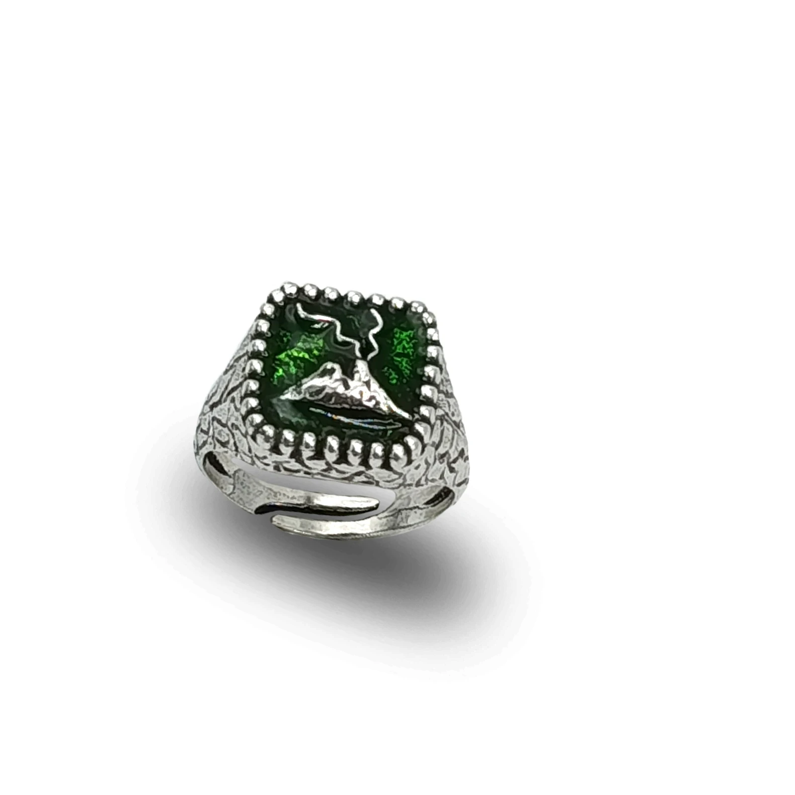 Anello Vesuvio in Bronzo Regolabile | Gioiello Napoli