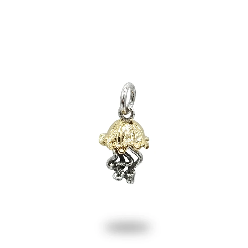 Ciondolo Medusa Marina in Argento 800 – Gioiello Artigianale
